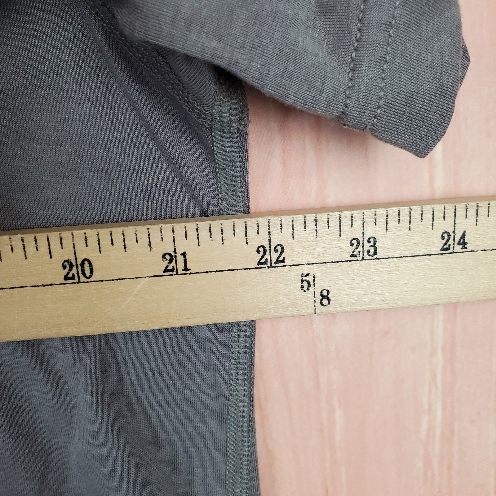No Limbits Drirelease Freshguard Tee Shirt Mens L Gray Logo Crew Neck Pullover — image 5 of 8